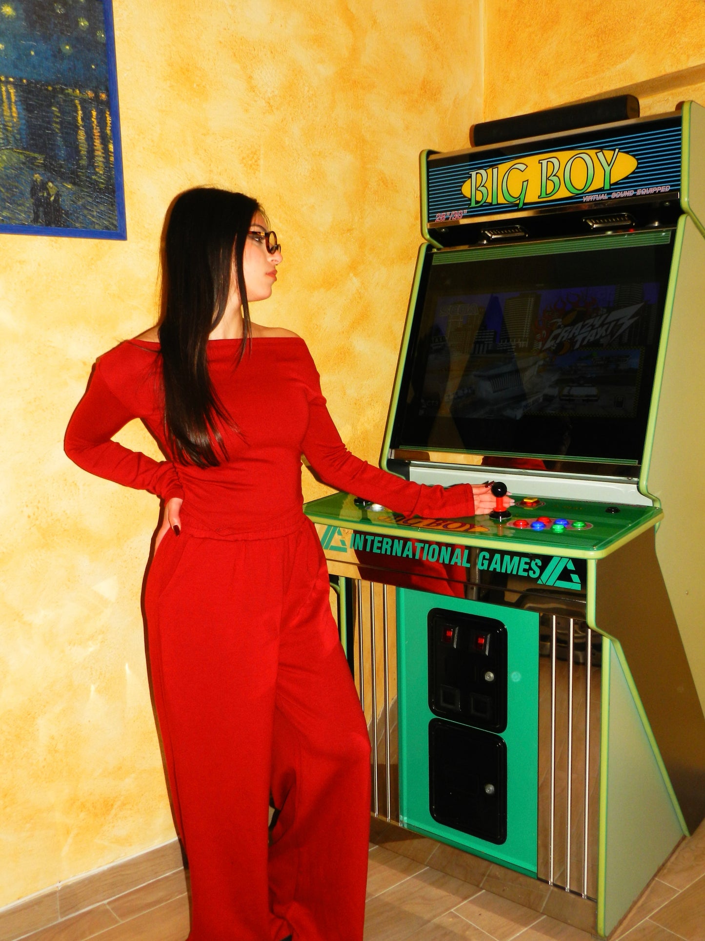 Completo Tuta Burgundy